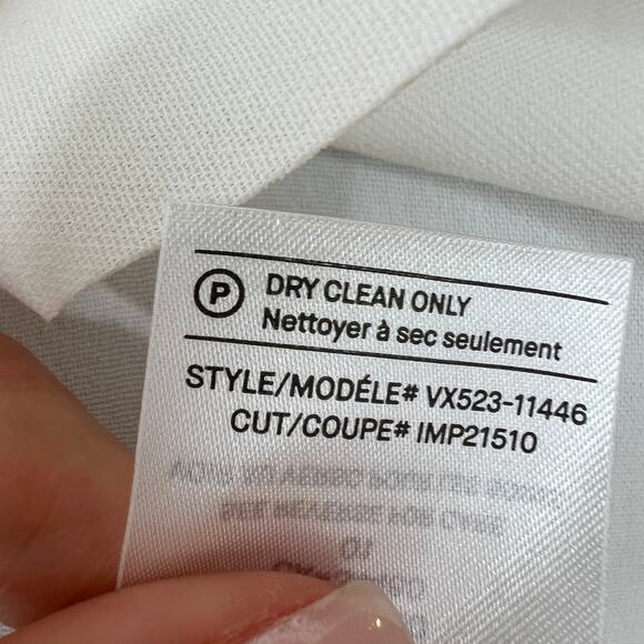 VINCE Rib Cuff Dolman Top Blouse Off White Boat Neck Pullover Size XS NEW - Picture 10 of 11